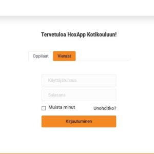 HoxApp Kotikoulu