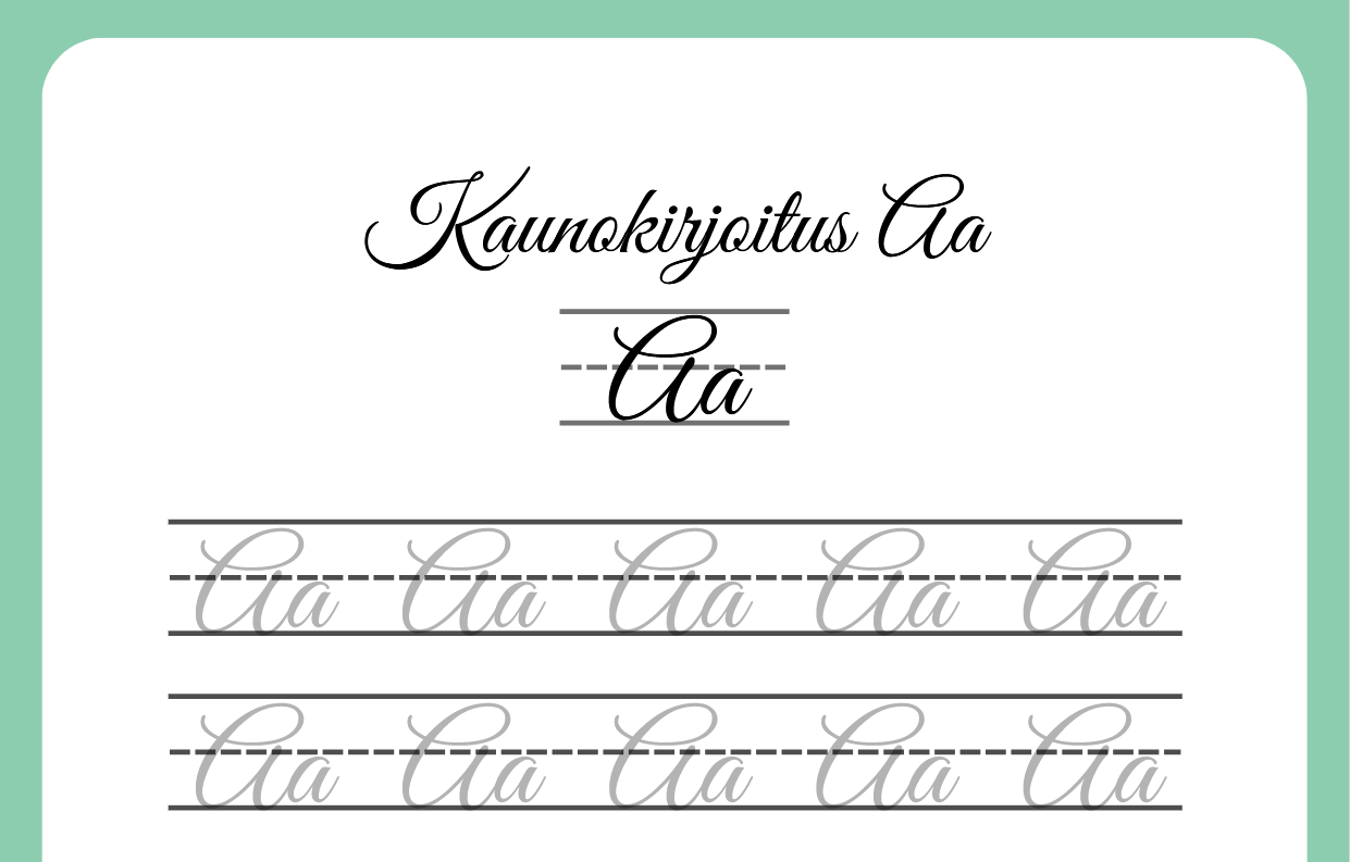 Harjoittele Kaunokirjoitusta Taitoa Joka Tekee Vaikutuksen HoxApp