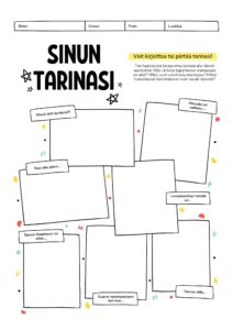 Itsetuntemustehtävä lapsille
